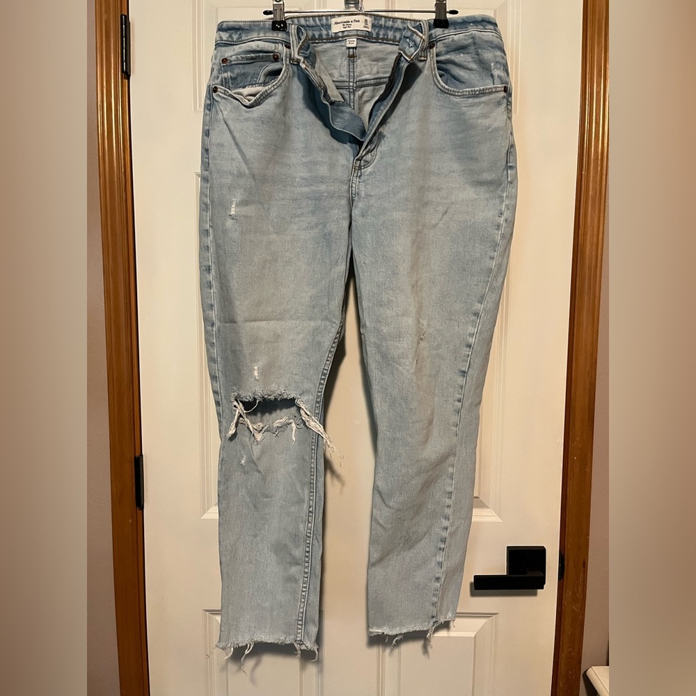 Abercrombie & Fitch Women’s skinny jeans 32/14 Curve Love
